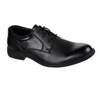 Skechers Lace-Up Shoes Dreston Rasmiss Leather Men's Black UK 11
