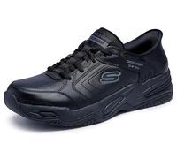Skechers Men's Durham Hands Free Slip-in Sneaker, Black, 10.5 UK X-Wide