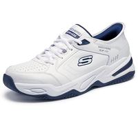 Skechers Men's Durham Hands Free Slip-in Sneaker, White, 8.5