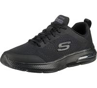 Skechers Mens Dyna-air Pelland Low-Top Sneakers, Black Mesh Synthetic Black Trim, 9 UK