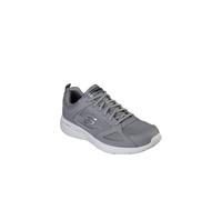 Skechers Men's Dynamight 2.0 Lace Up Memory Foam Trainer in Grey | Size: 8 Skechers Grey 8