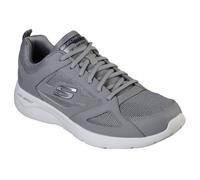 Skechers Mens Dynamight 2.0 Sk58363-Gry Grey Lace Up Shoes UK 11