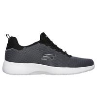 Skechers Men's Dynamight Sneaker in Black, Size 9.5 | Textile/Synthetic, Vegan
