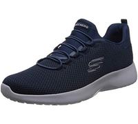 Skechers Men's Dynamight Sneaker, Navy Mesh/Trim, 7.5 UK