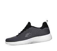 Skechers Men's Dynamight Trainer, Black/White, 8 UK