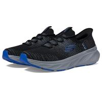 Skechers Mens Edgeride Raygo Hands Free Slip-in, Black/Blue, 7