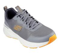 Skechers Mens Edgeride Rekze 232835-Gyor Grey/Orange Lace Up Shoes UK 11