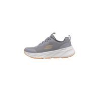 Skechers Men's Edgeride Rekze Sneaker, Gray Mesh/TPU/Orange Trim, 7.5 UK