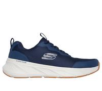 Skechers Men's Edgeride - Rekze Sneaker in Navy Blue/White, Size 9 | Textile/Synthetic, Vegan, Machine Washable