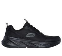 Skechers Men's Edgeride Sneaker in Black, Size 8 | Textile/Synthetic, Vegan, Machine Washable