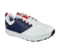 Skechers Mens Elite 4 Golf Shoes - White/Navy/Red - UK 10
