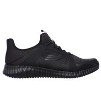 Skechers Mens Elite Flex Adrenaline Shot Trainers, Black Mesh Trim, 13 UK