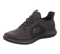 Skechers Mens Elite Flex Adrenaline Shot Trainers, Black Mesh Trim, 8.5 UK