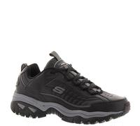 Skechers Men's Energy Afterburn Lace-Up Sneaker, Black Grey, 13 UK