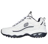 Skechers Men's Energy Afterburn Lace-Up Sneaker, White Navy 01, 9 UK