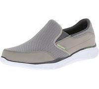 Skechers Men's Equaliser Persistent Low-Top Sneakers, Gray, 9.5 UK