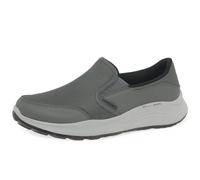Skechers Men's 232515 Char Sneaker, Charcoal Mesh/Duraleather/Trim, 8.5 UK