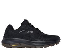 Skechers Men's Equalizer 5.0 Trail - Solix Creek Sneaker in Black, Size 6 | Leather/Synthetic/Textile