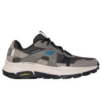 Skechers Men's Equalizer 5.0 Trail - Solix Creek Sneaker in Dark Taupe, Size 9.5 | Leather/Synthetic/Textile
