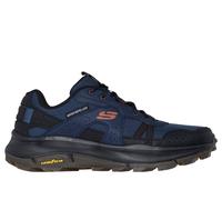 Skechers Men's Equalizer 5.0 Trail - Solix Creek Sneaker in Navy Blue/Black, Size 6 | Leather/Synthetic/Textile