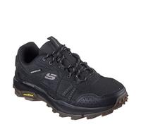 Skechers Men's Equalizer 5.0 Trail Solix Creek Trekking Low Cut Shoes, Black Leather/Textile/Trim, 8 UK
