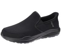 Skechers Men's Slip-ins Relaxed Fit: Equalizer 6.0 - Stoaver Sneaker in Black, Size 10.5 | Textile/Synthetic, Vegan