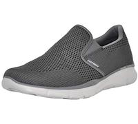Skechers Men's Equalizer Double Play Slip-On Loafer, Grey, 10 W US