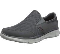 Skechers Men's Equalizer-Persistent Low-Top Sneakers, Grey Charcoal, 9 UK