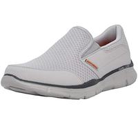 Skechers Men's Equalizer Persistent Slip-On Sneaker, Light Grey, 9.5 M US