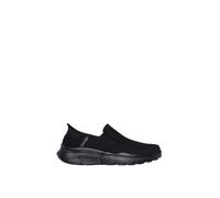 Skechers Men's Hands-Free Slip-ins Equalizer 5.0 DRAYZE Sneaker, Black Mesh/Duraleather/Black Trim, 9 UK