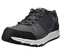 Skechers Men's Escape Plan Trainers, Grey Charcoal Blue Ccbl, 12 UK