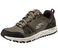 Skechers Mens Escape Plan Trainers Olive Size 8