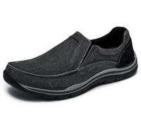 Skechers Men's Moccasin Expected Avillo Black UK 11