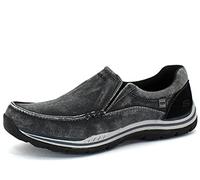 Skechers Men's Expected-Avillo Moccasin, Black, 9 UK