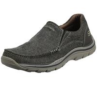 Skechers Men's Expected-Avillo Moccasin, Dark Brown, 11 UK