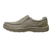 Skechers Men's Expected Avillo Moccasin, Khaki, 10 2W US