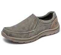 Skechers Men's Moccasin Expected-Avillo - Khaki - UK 8