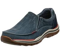 Skechers Men's Expected - Avillo Moccasin, Navy, 7 UK