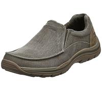 Skechers Men's Expected-Avillo Moccasin, Khaki, 10 UK