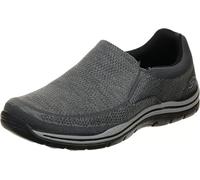 Skechers mens Expected Gomel Slip On Loafer Grey 12 X-Wide US