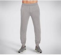 Skechers Men's Expedition Jogger in Light Gray, Size Medium | Cotton/Polyester