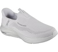 Skechers Men's Expended-Sevenoleather Leather Slip on Moccasin, Lt Gray Volann, 6 UK