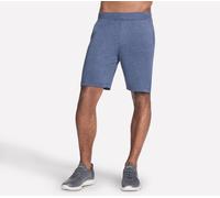Skechers Men's Explorer 9 Inch Short in Navy Blue, Size 3XL | Cotton/Polyester