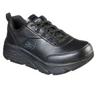 Skechers Men's Max Cushioning Elite Sr Filchner Sneaker, Black Leather/Synthetic, 13 UK