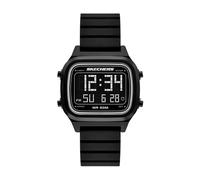 Skechers Men's Fiske Digital Black Silicone Watch (Model: SR5258)