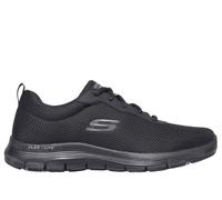 Skechers Men's Flex Advantage 4.0 - Providence Sneaker in Black, Size 7 | Textile/Synthetic, Vegan, Machine Washable