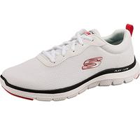 Skechers Men's Flex Advantage 4.0 Providence Trainers, White, 10 UK