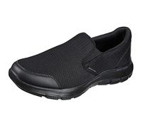 Skechers Men's Sneakers Flex Advantage 4.0 Tuscan - Black Textile Trim - UK 11