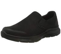 Skechers Men's Flex Advantage 4.0 Tuscan Sneaker, Black Textile Trim, 12 UK