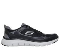 Skechers Men's Flex Advantage 5.0 - Correl Sneaker in Black/Gray, Size 7 | Synthetic/Textile, Machine Washable